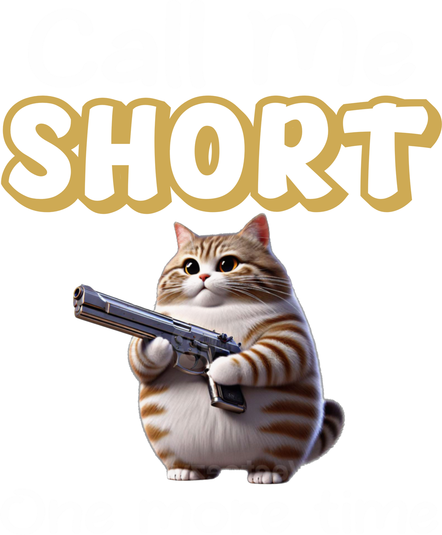 Call Me Short (White)