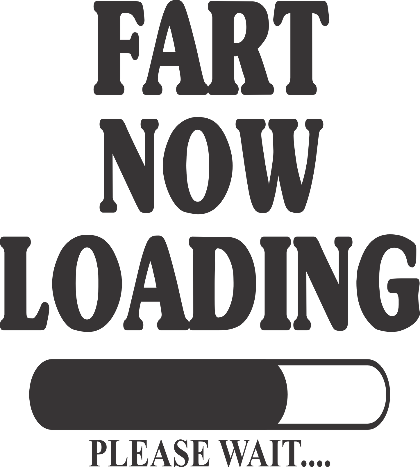 Fart Loading (Black)