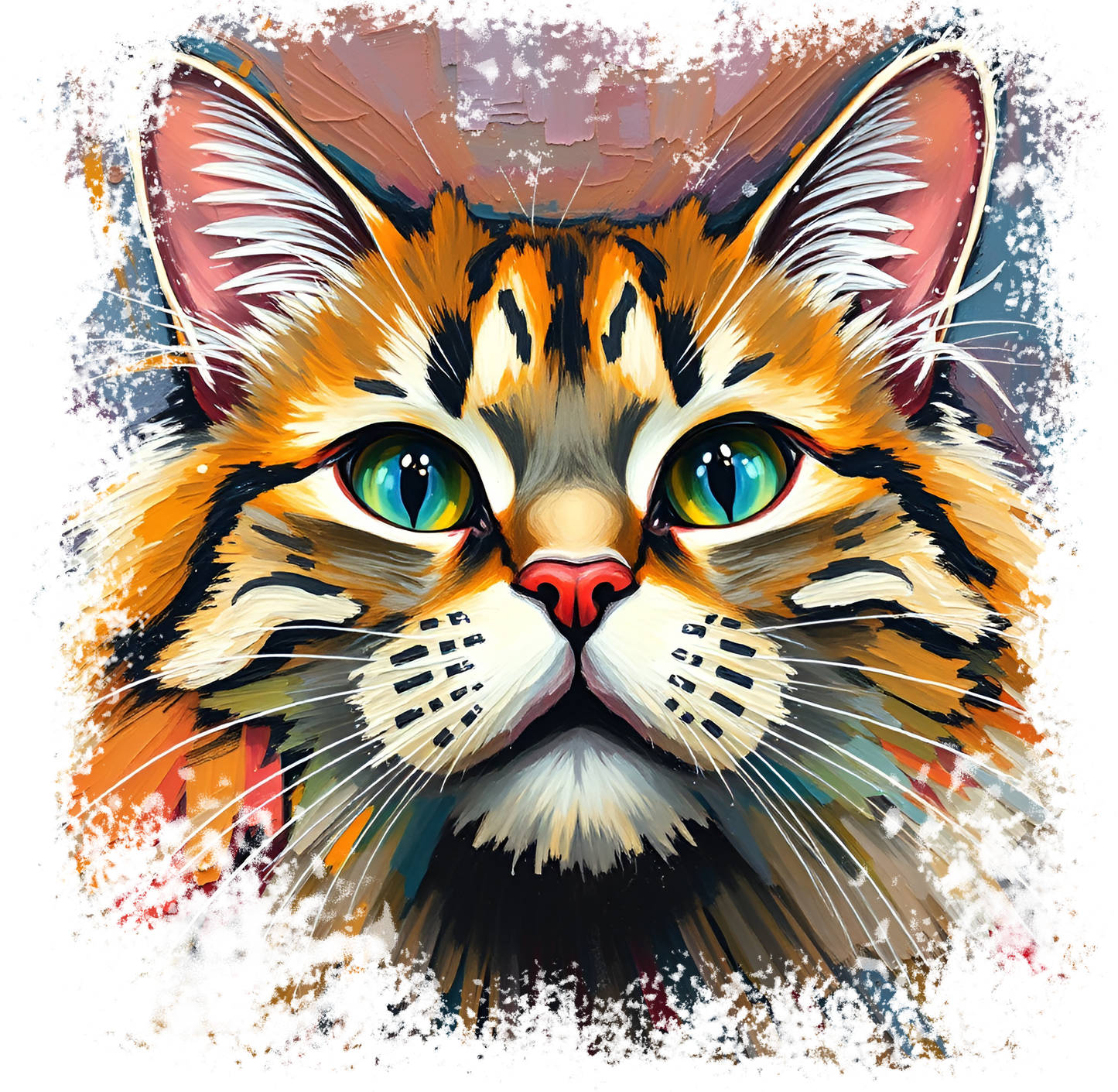 Gold Tiger Tabby Cat