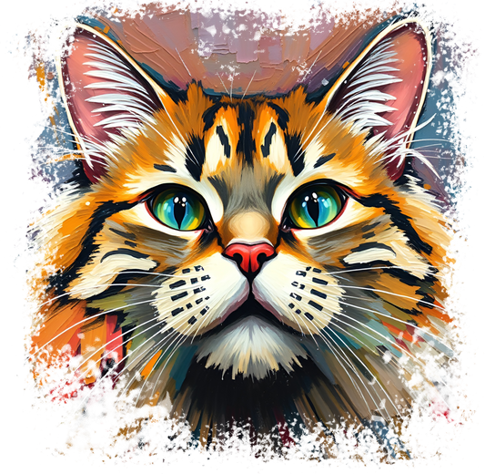 Gold Tiger Tabby Cat