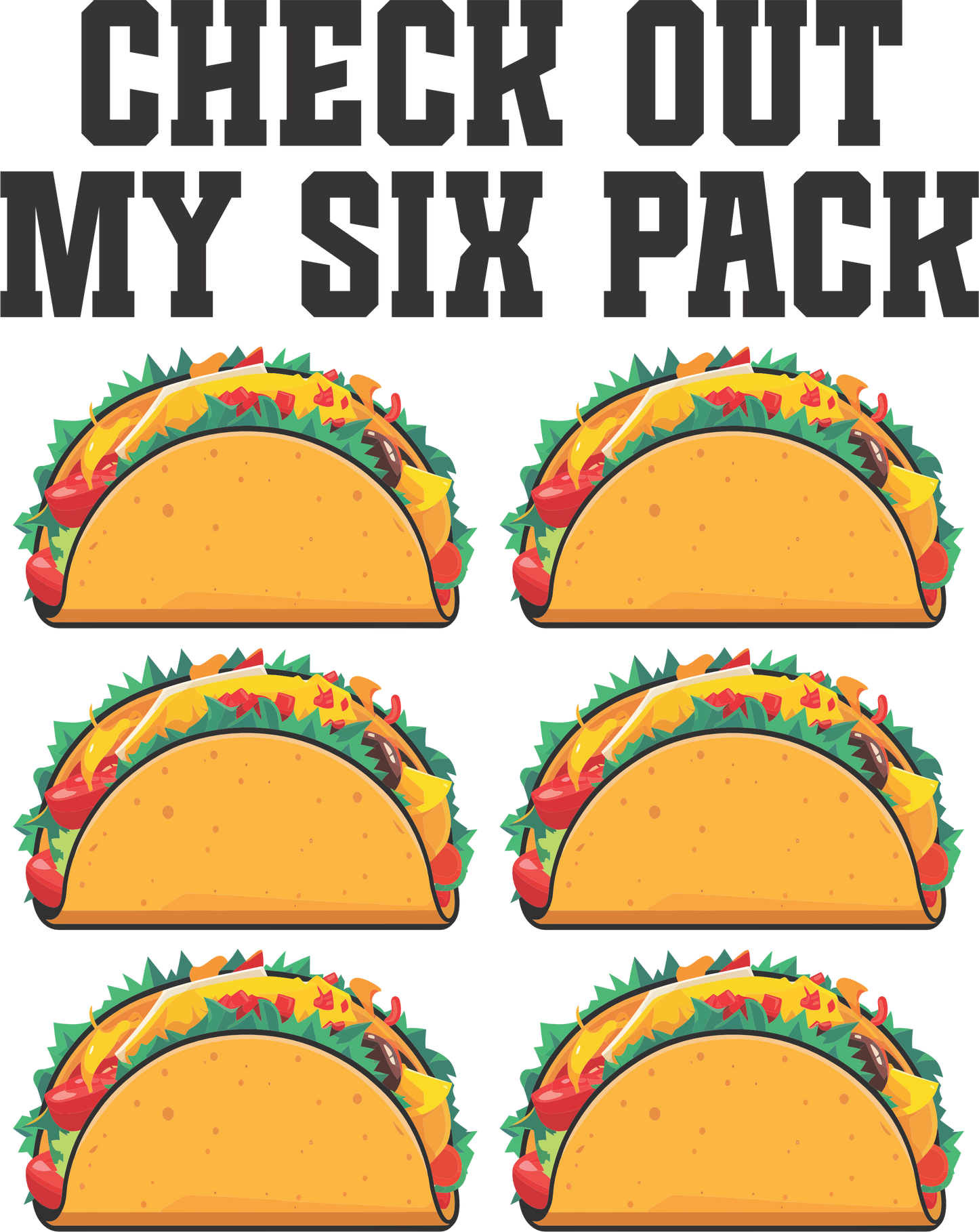 Six Pack Tacos (Black)