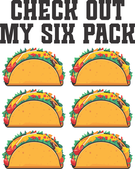 Six Pack Tacos (Black)