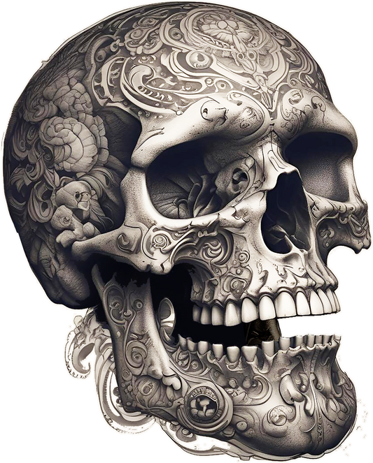 Skull Engraved