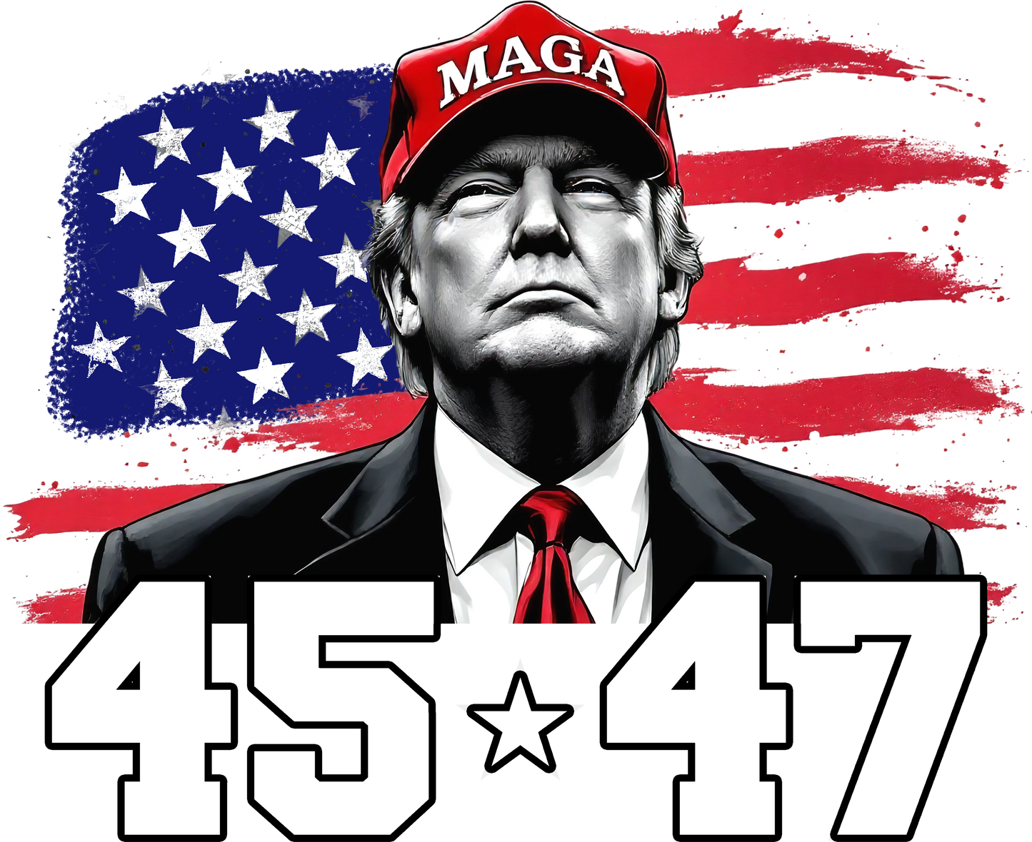 Trump 45 47